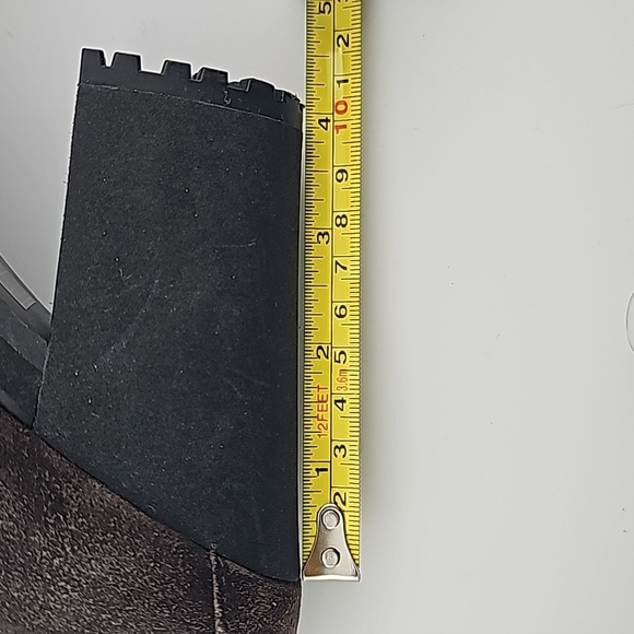 Prada Brown Suede Combat Ankle Boots Size 6.5 - Picture 13 of 13